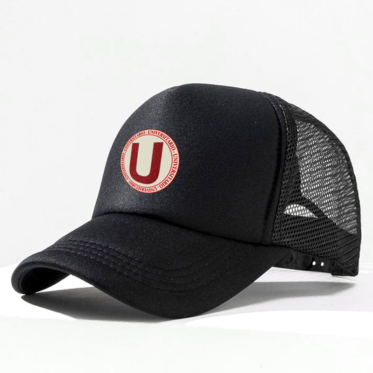 Gorra Trucker Negra con malla de Universitario