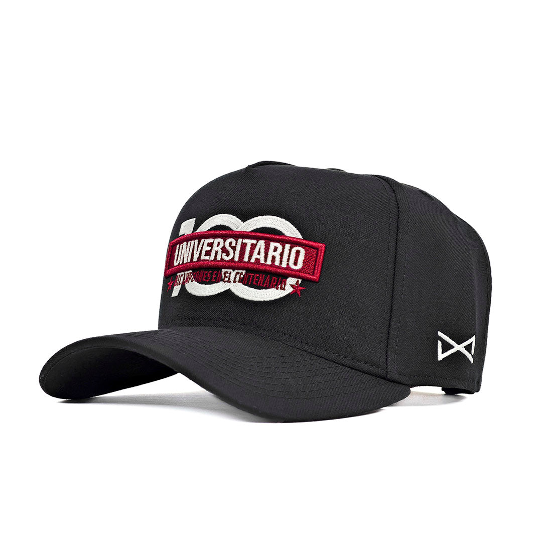 Gorra Centenario (U) - Negra BRILLA EN LA OSCURIDAD