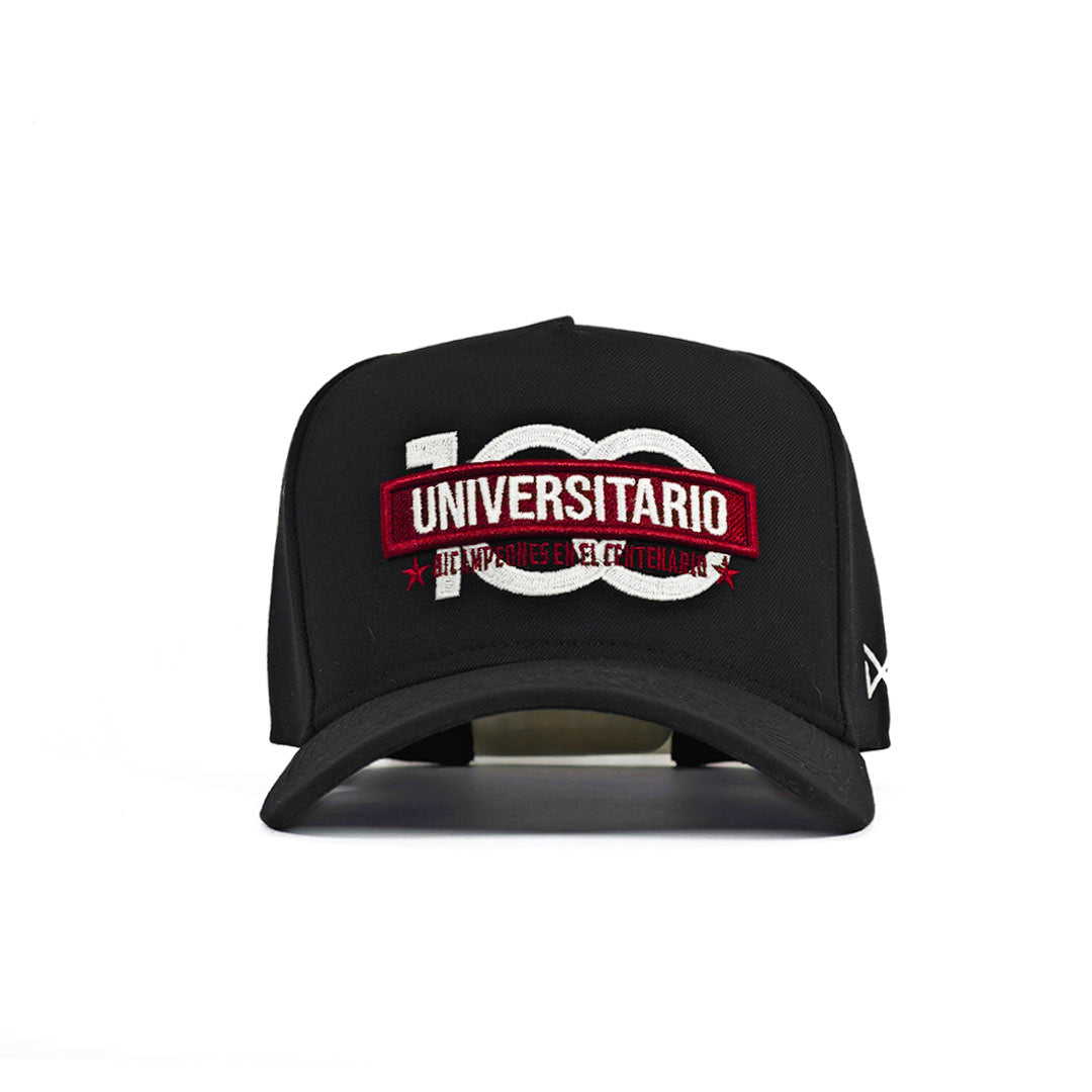 Gorra Centenario (U) - Negra BRILLA EN LA OSCURIDAD