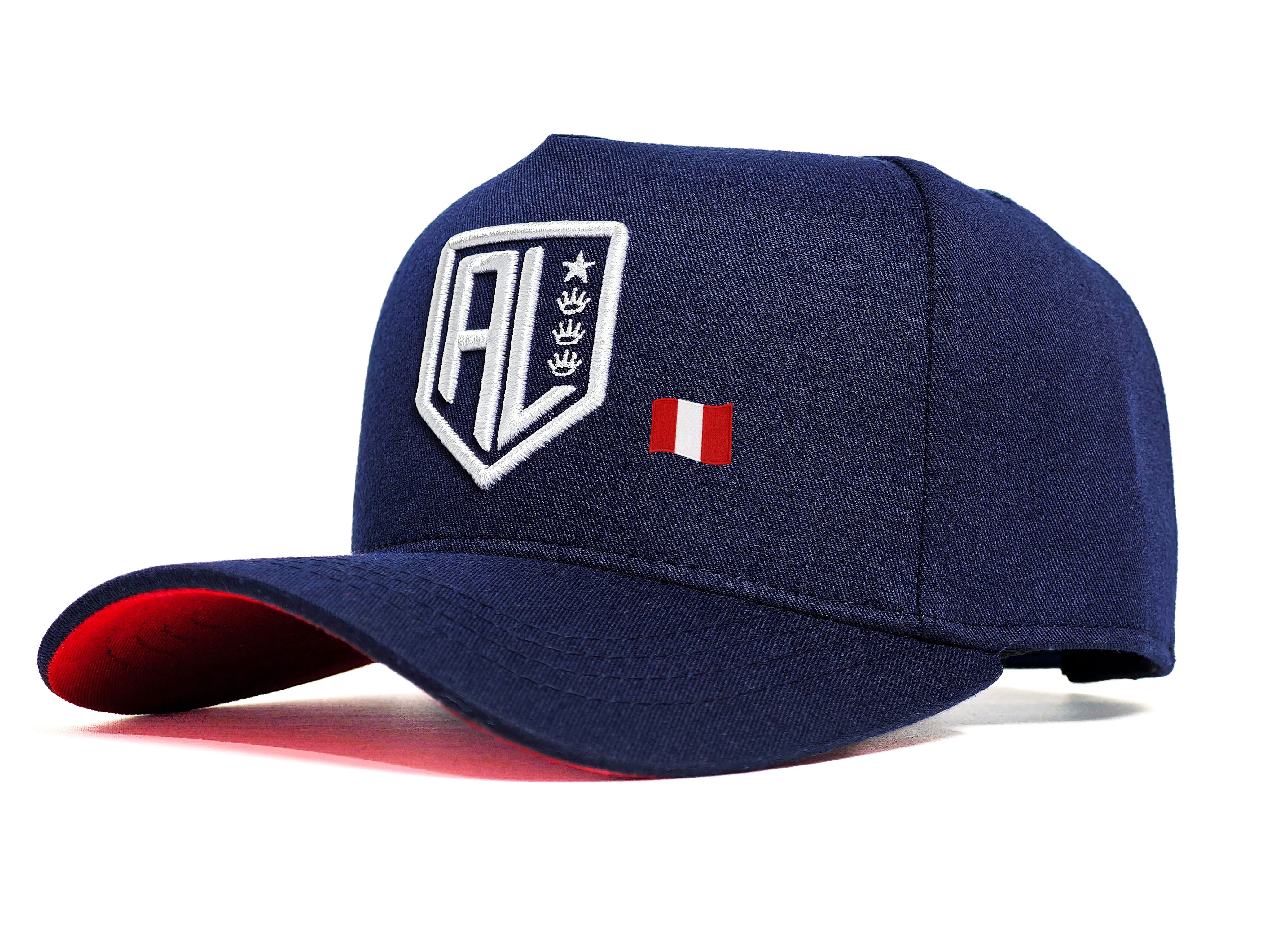 Gorra Escudo AL Azul con bandera - 2025