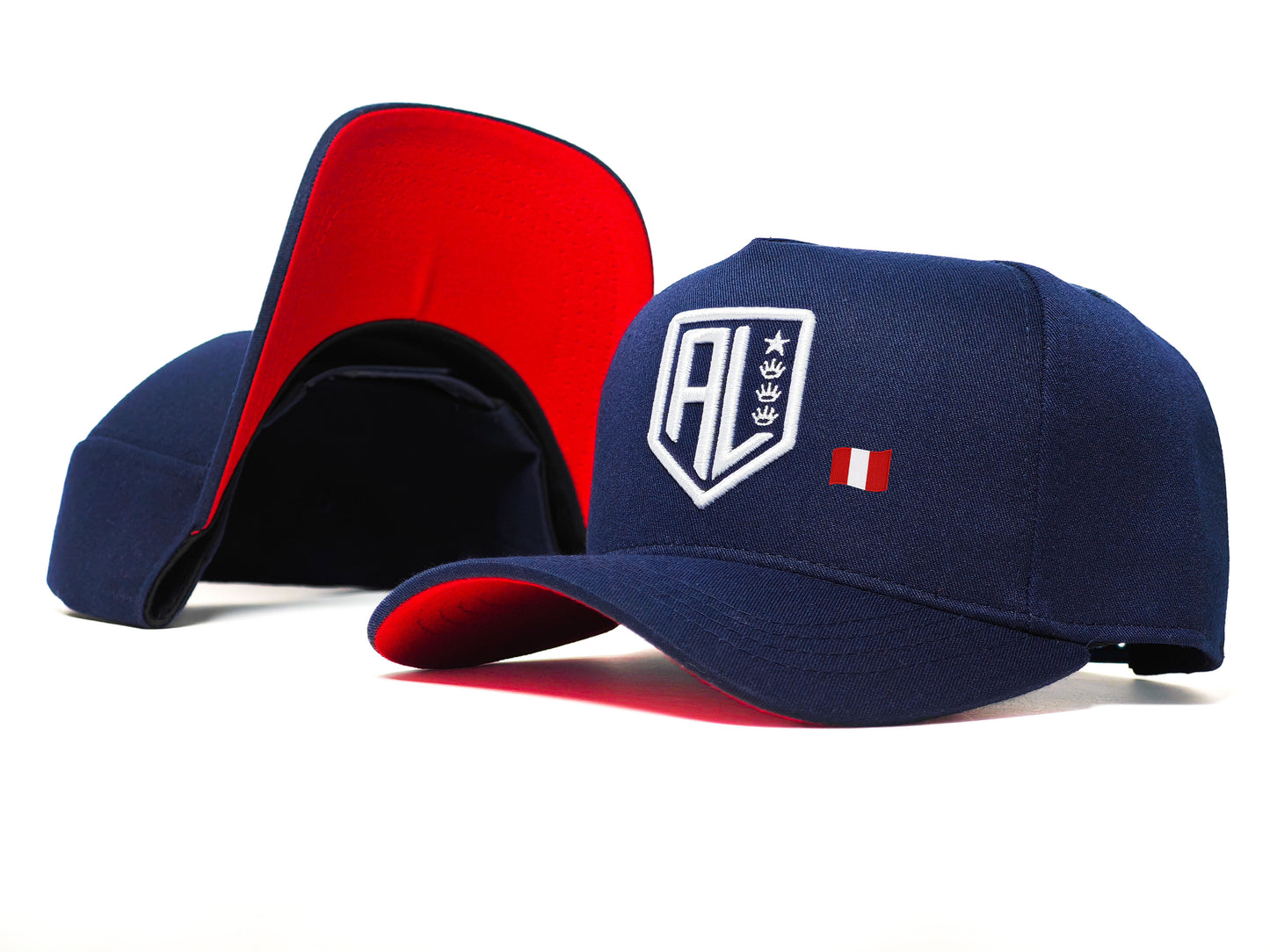 Gorra Escudo AL Azul con bandera - 2025