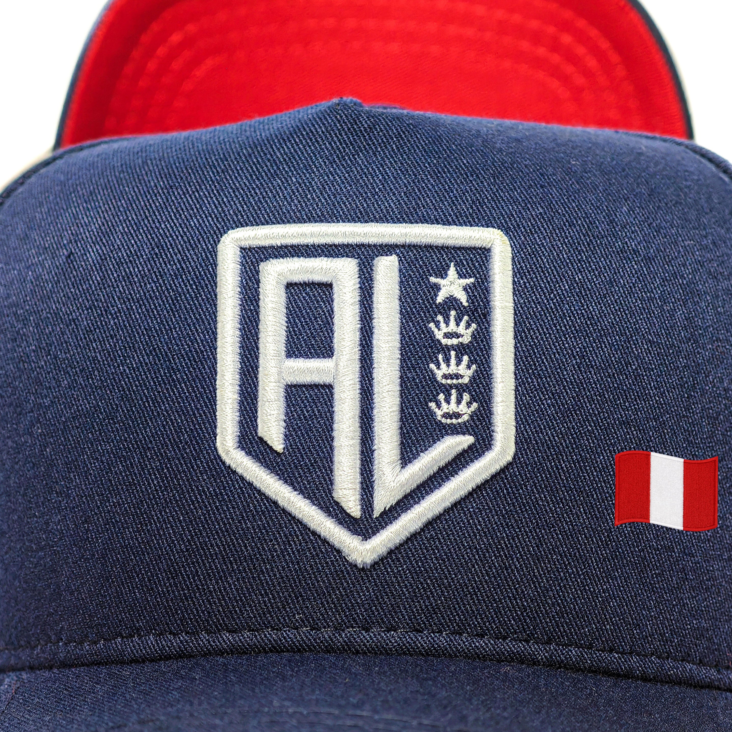 Gorra Escudo AL Azul con bandera - 2025