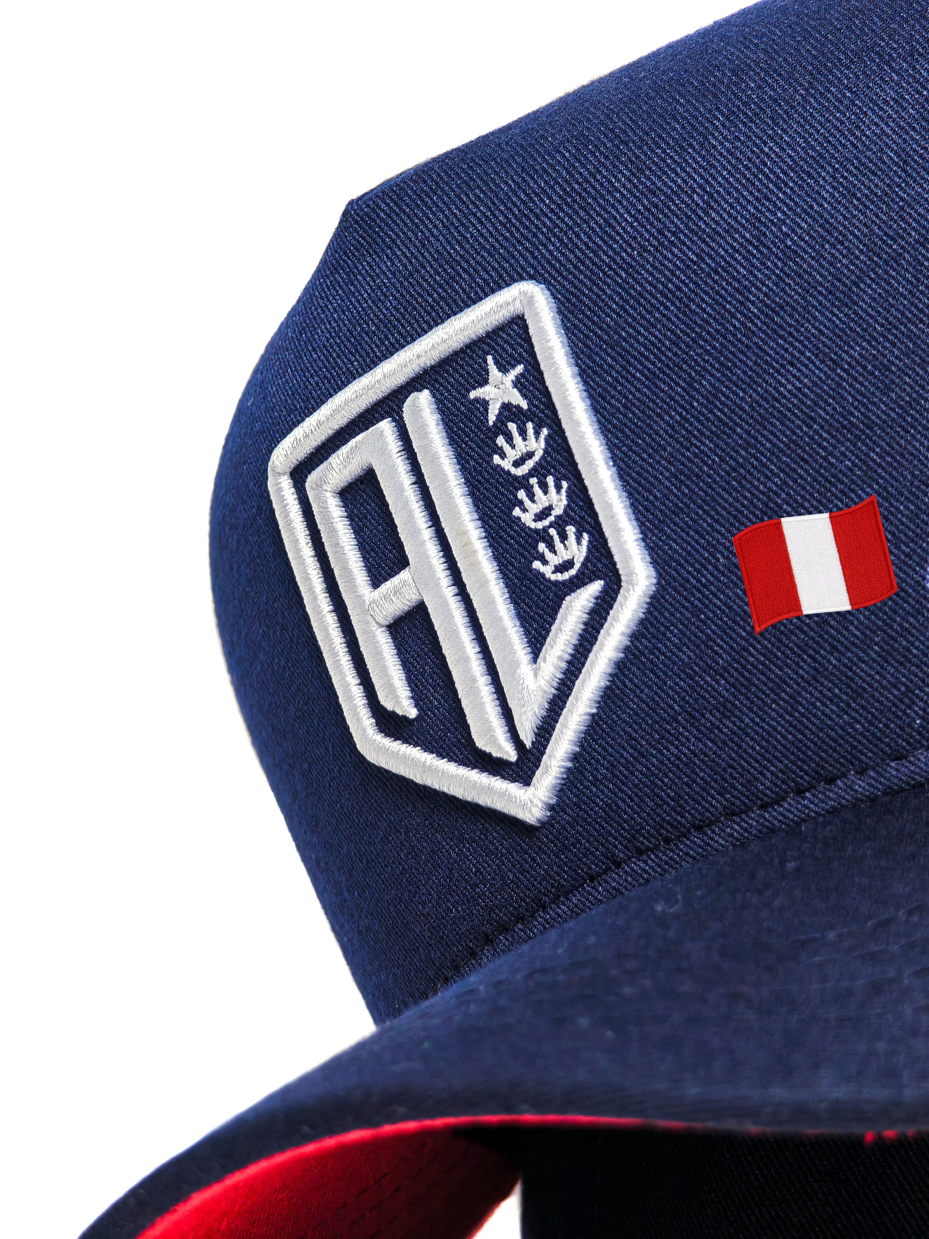 Gorra Escudo AL Azul con bandera - 2025