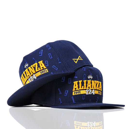 Pack Aniversario 124 - Alianza Lima (3 banderines + gorra + mini cuadro)