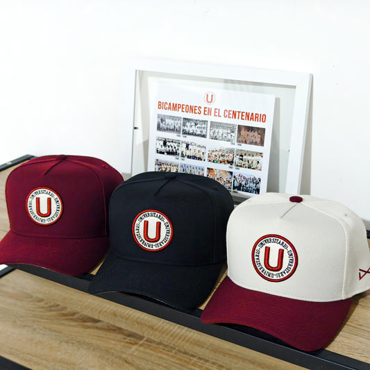 Pack Bicampeones (U) - 3 gorras + Cuadro histórico