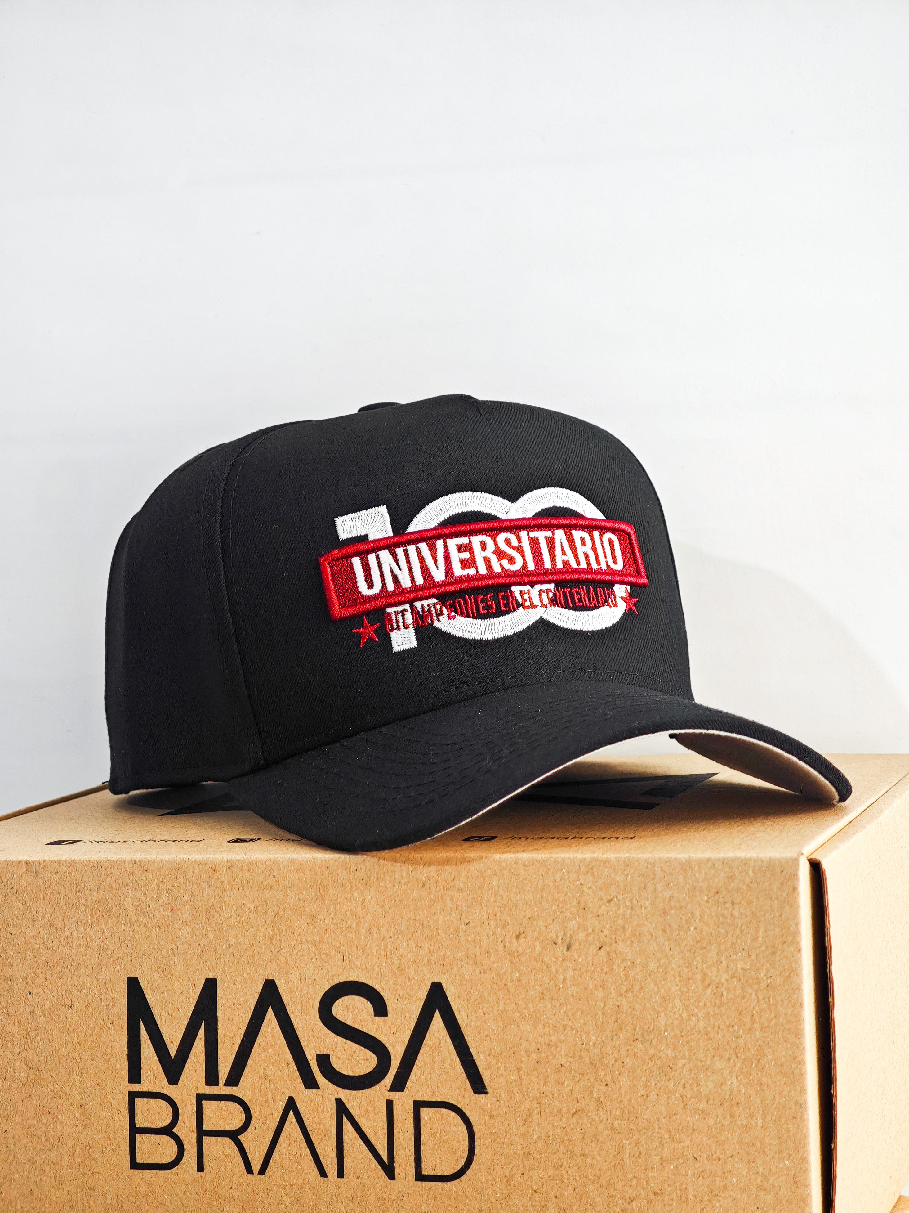 Gorra Centenario (U) - Negra BRILLA EN LA OSCURIDAD