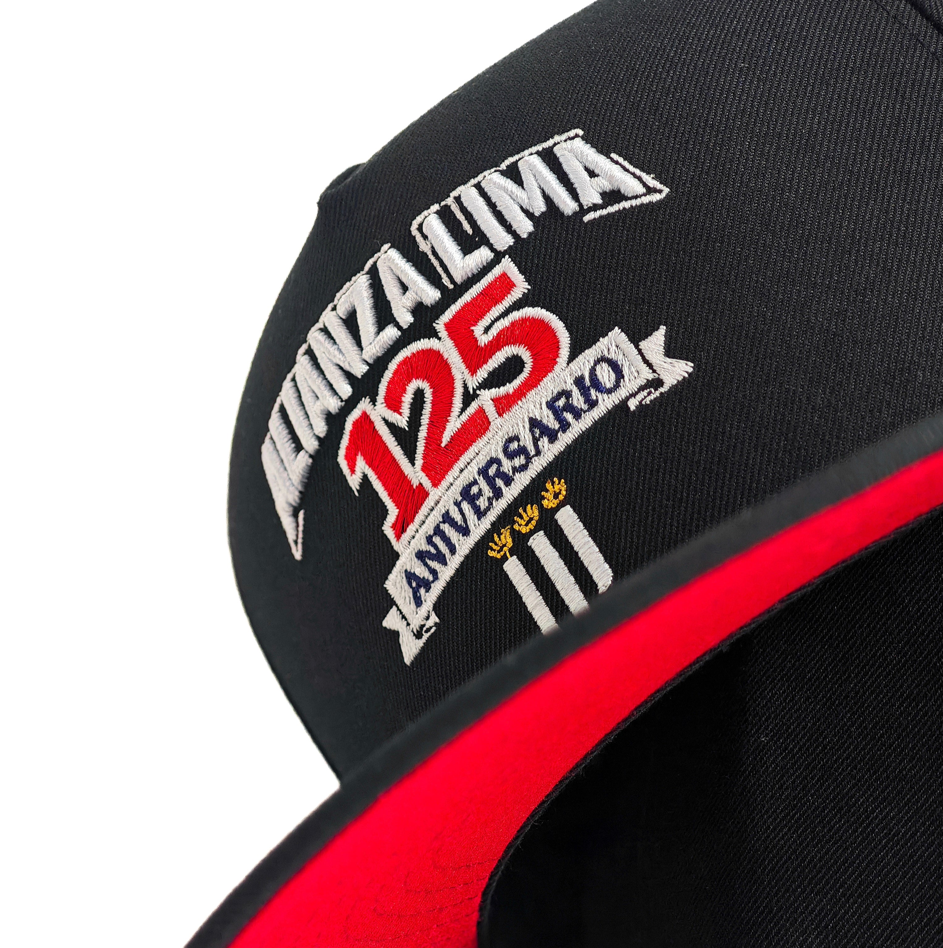 Gorra 125 aniversario Alianza lima - Edición limitada negra