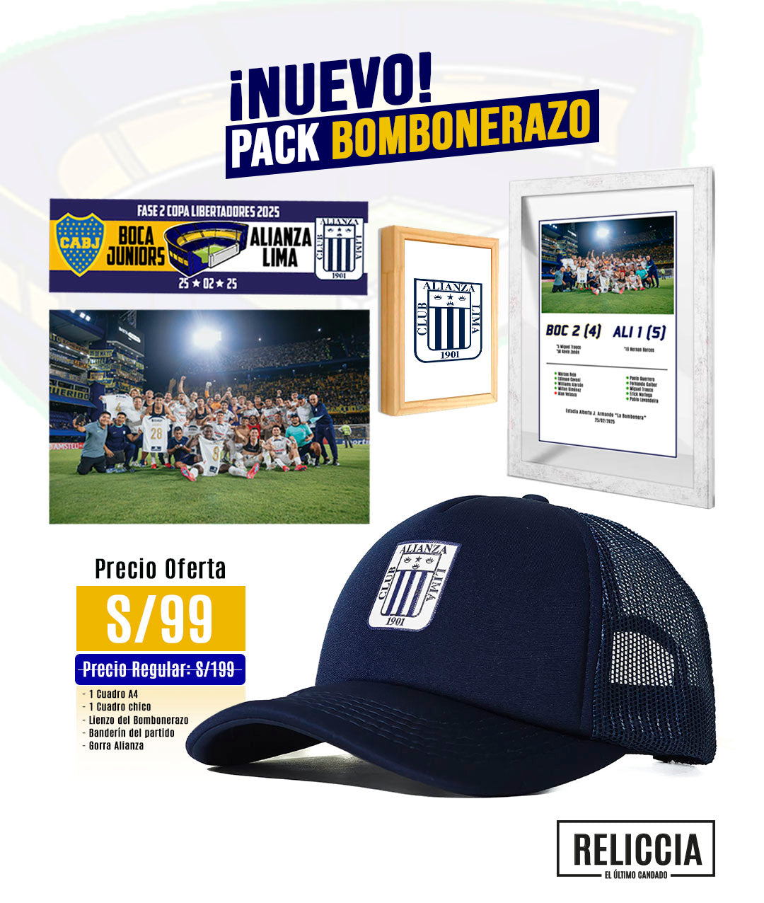 Pack del Bombonerazo