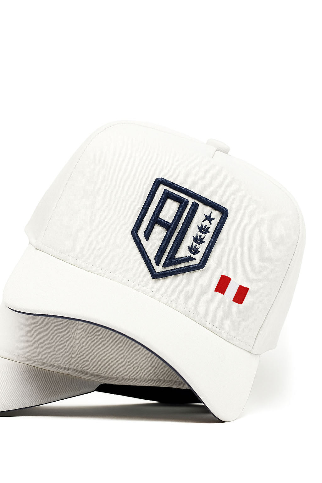 Gorra Escudo AL Blanca con bandera 2025