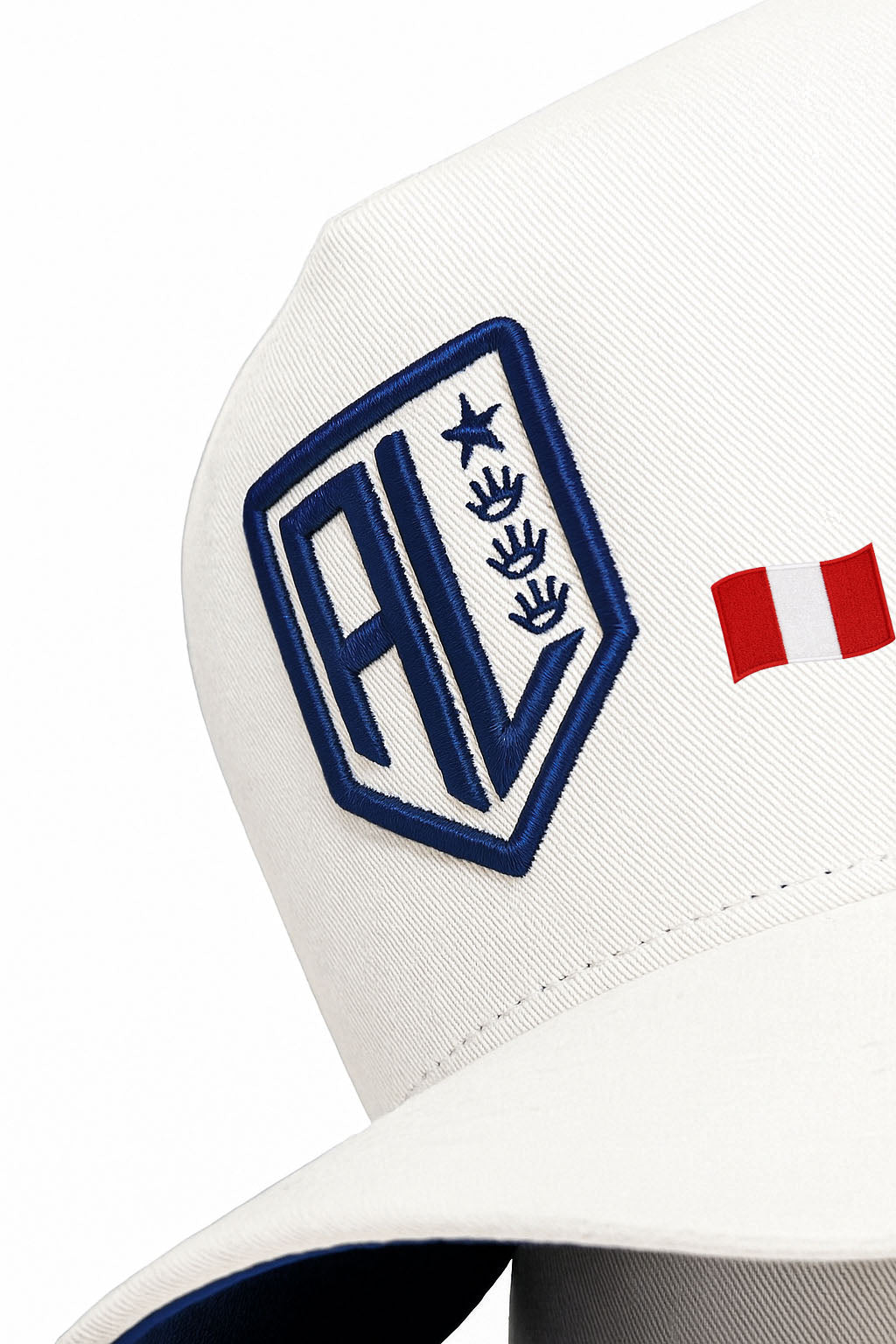 Gorra Escudo AL Blanca con bandera 2025